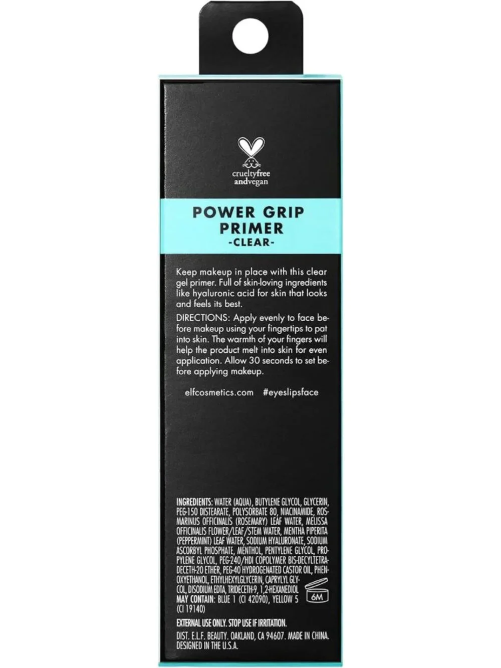 Hydrating Gel Face Primer for Smoothing Skin & Gripping Makeup, Vegan